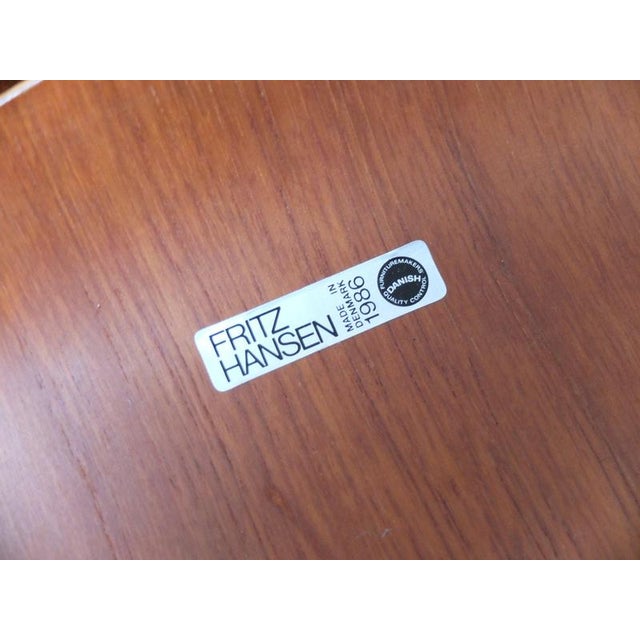 Series 7 Chairs in Teak by Arne Jacobsen for Fritz Hansen, 1986, Set of 2 For Sale - Image 18 of 18