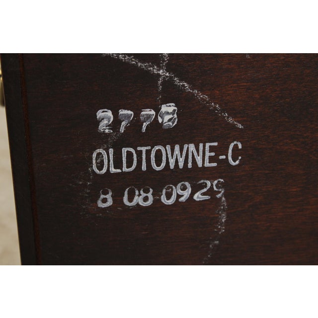 Statton Old Towne Cherry 5 Drawer Hall Occasional Chest For Sale - Image 13 of 13