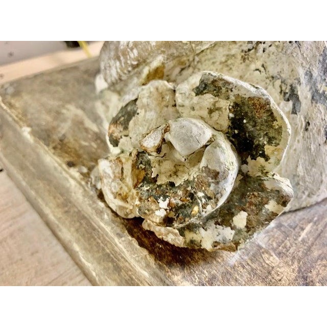 Italian Pained Column Lamps With Parchment Shades, Pair For Sale - Image 16 of 17