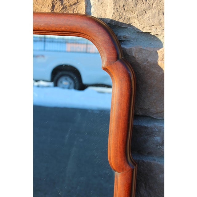 Henkel-Harris Mahogany Queen Anne Mirrors—A Pair For Sale - Image 6 of 17