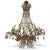 French Empire-era chandelier made in France in the early 19th century. It features several tiers with hand-cut crystal...
