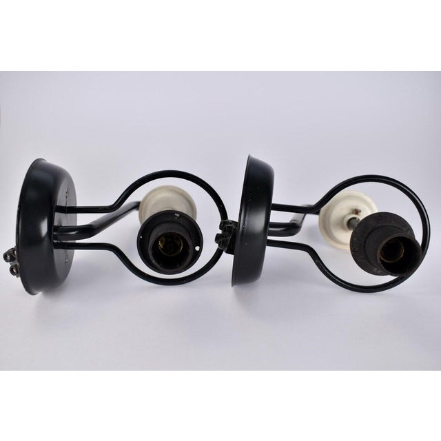 Modernist Glass Wall Sconces C-1556 by Raak, 1950s For Sale - Image 15 of 15