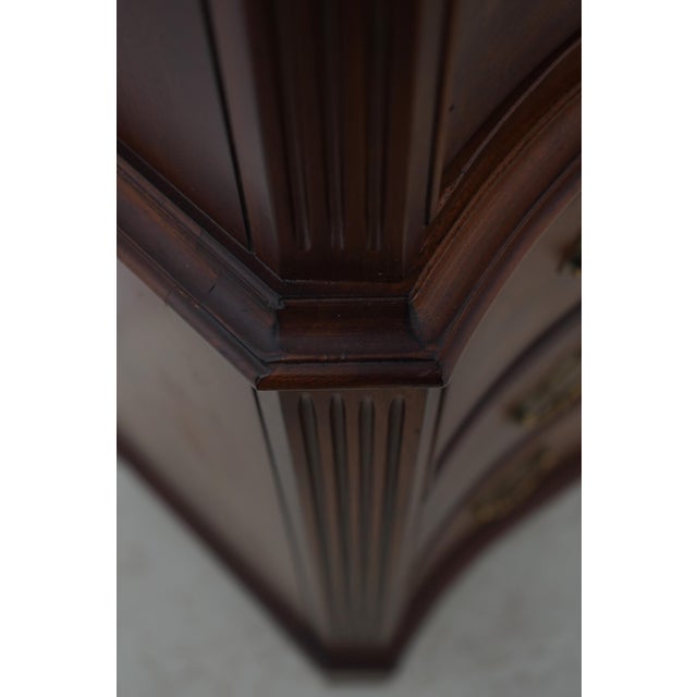 Brown Lexington Large Cherry High Chest of Drawers For Sale - Image 8 of 12