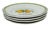 Rare 1990s Gien France "Les Gastronomiques De La Santé" Fruit Plates - Set of 4 For Sale In Tampa - Image 6 of 10