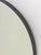 Contemporary Minimalist Circular Wall Mirror For Sale - Image 3 of 4