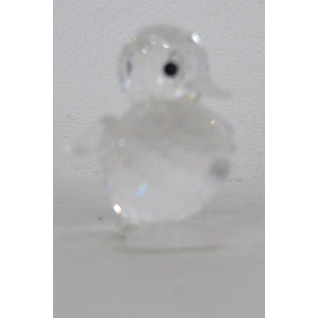 Swarovski Crystal Beauties of the Lake Series Mini Standing Duck Figurine 5077b For Sale - Image 9 of 12