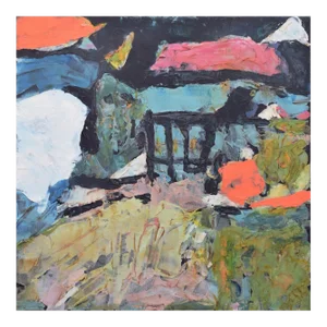 Andrew Francis "Weight Of Air VIII" Abstract Mixed Media 2019