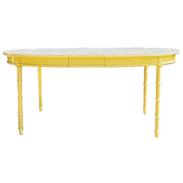 Bring classic Palm Beach elegance and retro Hollywood Regency charm to your home with this 1970s vintage faux bamboo...