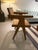 Chestnut Vintage Teak & Cane Chandigarh-Style Armchair, Pierre Jeanneret Style For Sale - Image 8 of 14