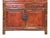 Vintage Brown Oriental Open Bars Doors Display Curio Cabinet Bookcase For Sale - Image 10 of 16