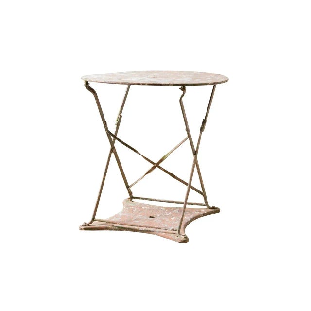 Late 19th Century Late 19th Century Antique Bistro Table For Sale - Image 5 of 5