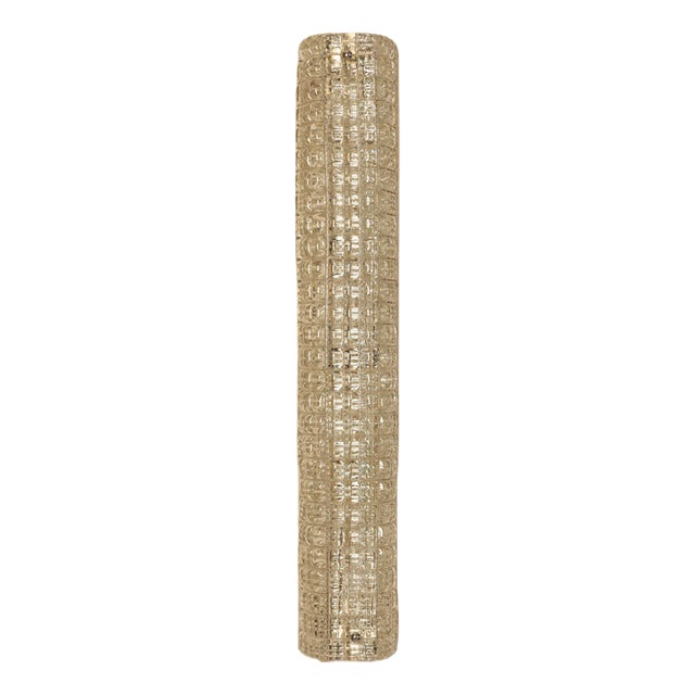 Large Murano Glass Wall Lamp attributed to Venini, Italy, 1970s For Sale