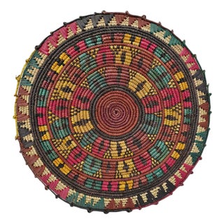 Vintage Gombe Basket Plate For Sale