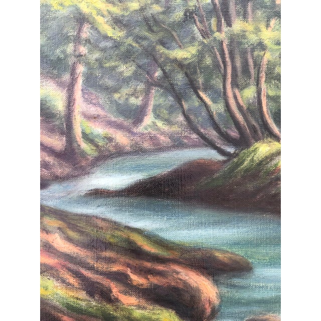 Jules Robert Chatelain, La Drize de Troinex, Genève, 1963, Oil on Canvas, Framed For Sale - Image 4 of 10