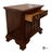 Brown Vintage Jamestown Sterling Chippendale Style Mahogany Nightstand For Sale - Image 8 of 10