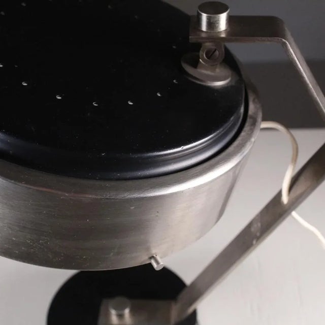 Space Age Style Metal Table Lamp For Sale - Image 4 of 11