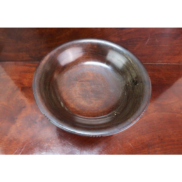 Antique Regency Style Carved Wood Tazza or Centrepiece, 1920s For Sale - Image 4 of 6