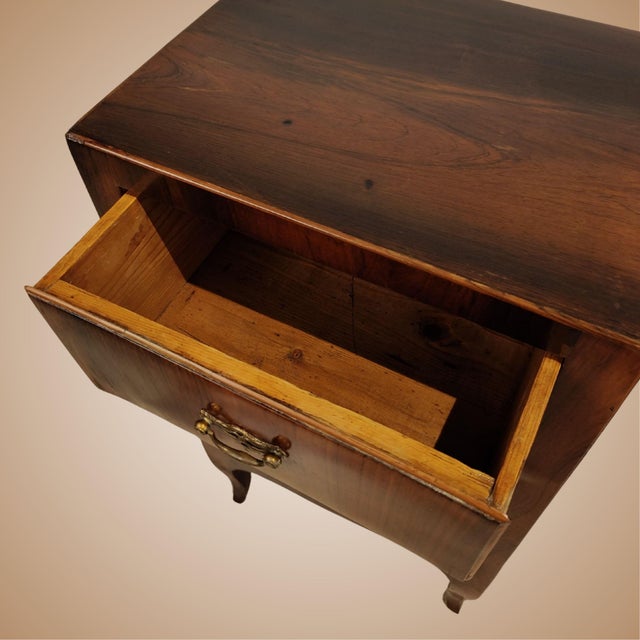 19th Century Venetian Rosewood Bedside Tables, 1799, Set of 2 For Sale - Image 12 of 16