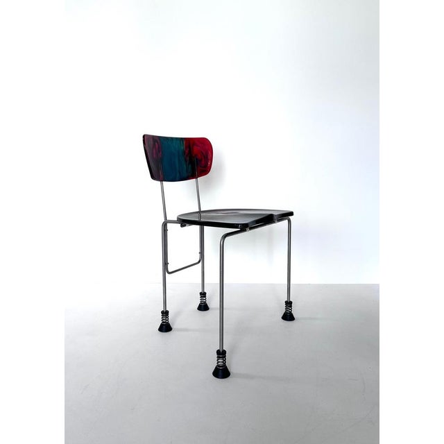 Broadway Chair by Gaetano Pesce for Bernini, 1993 For Sale - Image 14 of 14