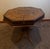 Mid 20th Century Vintage Handcrafted Matchstick Inlay Game Table For Sale - Image 5 of 12