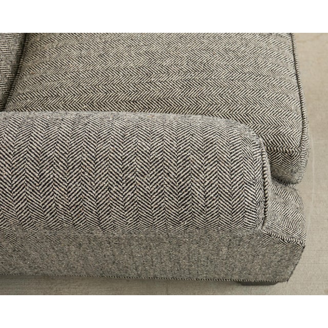 Ralph Lauren Herringbone Upholstered Lounge Chair for Henredon For Sale In Sacramento - Image 6 of 18