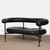 Two-Seater Leather Bench, 1980s, in Good conditions. Designed 1980 to 1989
