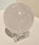 Rock crystal ball on stand - a lovely rock crystal specimen on an acrylic base, which also looks to be cut crystal. A...