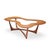 Mid-Century Modern Erno Fabry Mid Century Walnut and Glass Biomorphic Coffee Table For Sale - Image 3 of 8