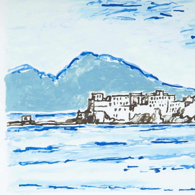Orfeo Tamburi, The Essence of Coastal Beauty, 1970s, Lithograph For Sale - Image 3 of 5