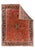 This 1920's Arak Province village carpet shows a warm red field with the period-characteristic detached floral spray...
