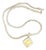 Late 20th Century Sterling and 18k Geometric Necklace With Diamonds by Fred Samuel Benham BJC For Sale