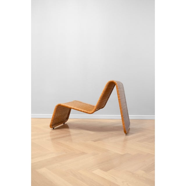 Mid-Century Modern Vintage Hestra Rattan Lounge Chair from Ikea, Sweden, 1980s For Sale - Image 3 of 6