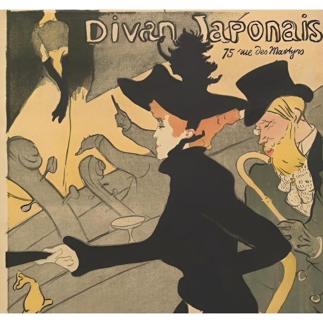 Henri de Toulouse-Lautrec (1864-1901) (After) Japanese Sofa; Digital silkscreen print signed in the plate Limited edition...