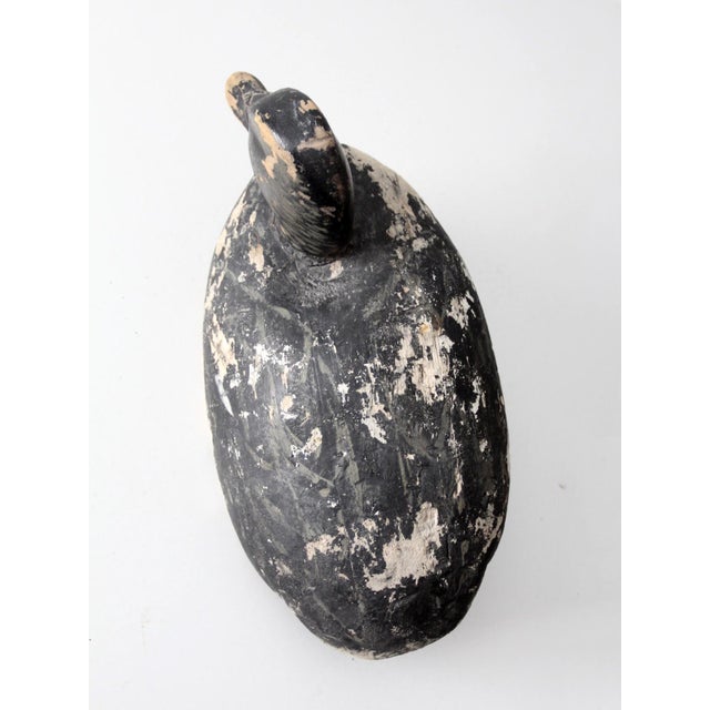 Vintage Signed Folk Art Duck Decoy For Sale - Image 9 of 13