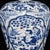 Traditional Vintage Blue and White Porcelain Meiping Vase With Figural Panels and Craquelure Glaze For Sale - Image 3 of 8