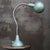 1950s Vintage French Industrial Metal Machinist Table Light For Sale - Image 5 of 6