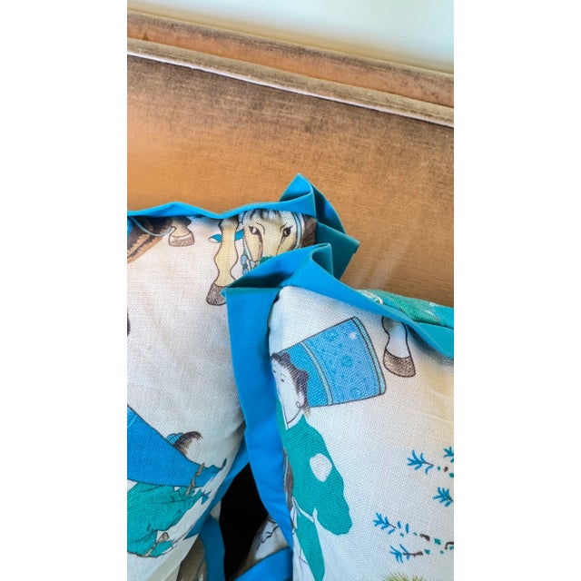 Manuel Canovas Dara Pillow- Pair For Sale - Image 11 of 11