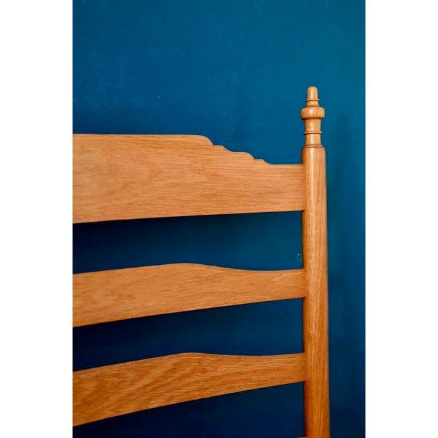 Large Primitive Brutalist Bench in Straw and Wood, France, 1970s For Sale - Image 9 of 16