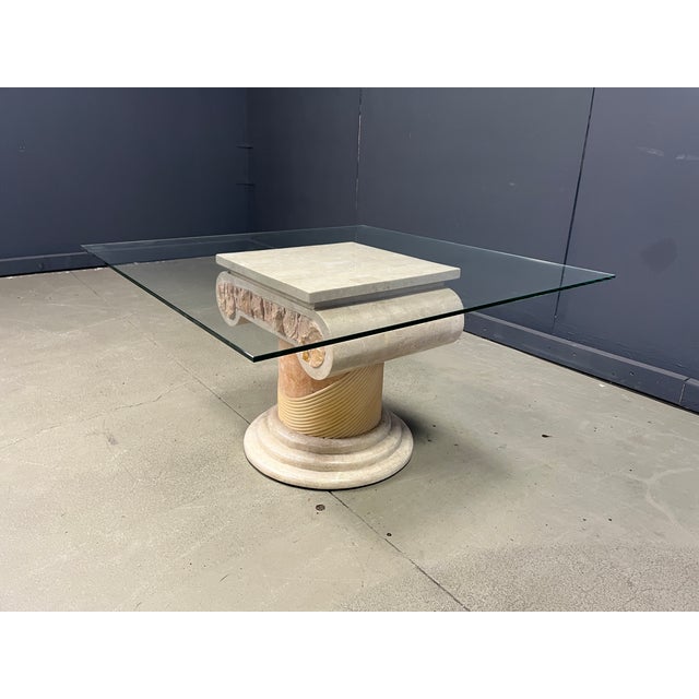 Tesselated Column Coffee Table by Maitland Smith, 1970s For Sale - Image 4 of 11