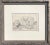 Drawing/Sketching Materials 19th Century Antique Italian Graphite Landscape Drawing 1831 For Sale - Image 7 of 7