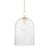Hudson Valley Lighting Belleville 14 in. 1 Light Pendant in Aged Brass Finish For Sale