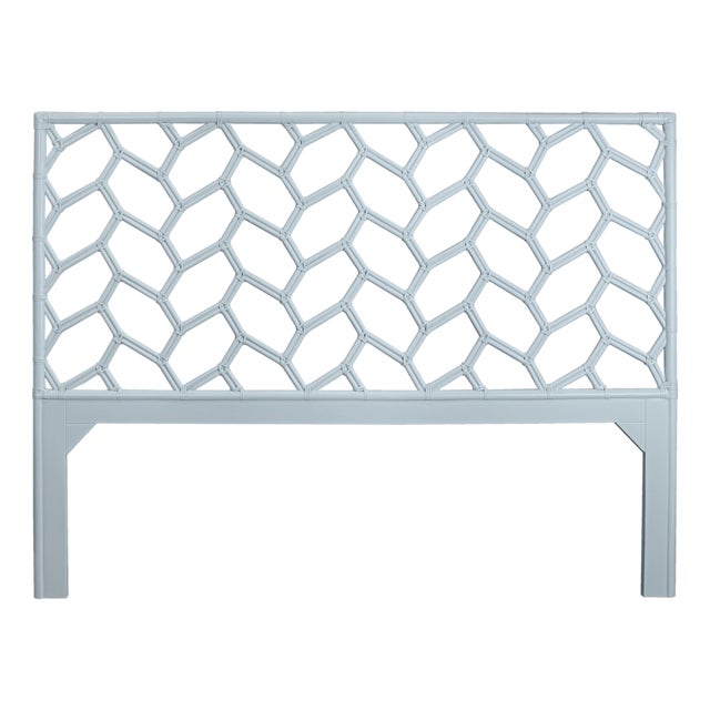 Silas Headboard King - Light Blue For Sale