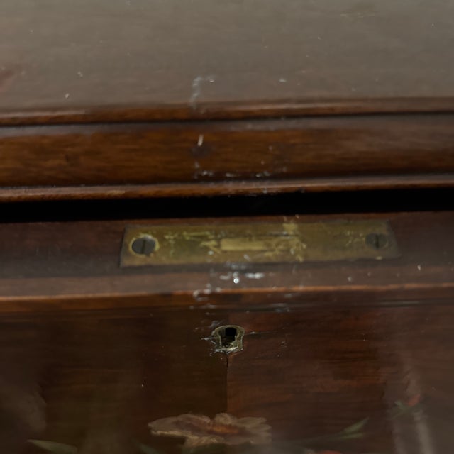 Wood Victorian Rosewood Ladies Desk/Fireplace Screen Mid 1800’s to 1900’s For Sale - Image 7 of 9