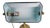 1970s 1970s Mid-Century Modern Art Deco Brass and Teal Glass Banker's Desk Lamp For Sale - Image 5 of 18