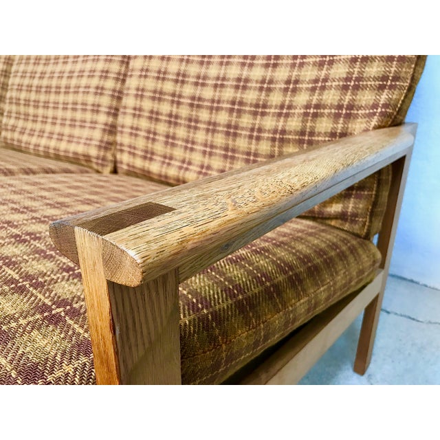 Niels Eilersen 3-Seater Highback Capella Sofa by Illum Wikkelsø For Sale - Image 4 of 18