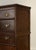 Brown English Georgian Chest on Chest, 18th Century For Sale - Image 8 of 10