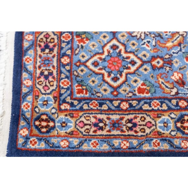 Late 20th Century Vintage Khorasan Rug 7'0" X 8'5'' For Sale - Image 5 of 12