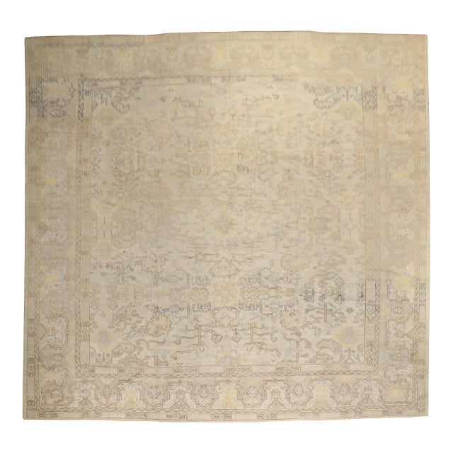 Square Turkish Anatolian Rug rug no.j2484 For Sale