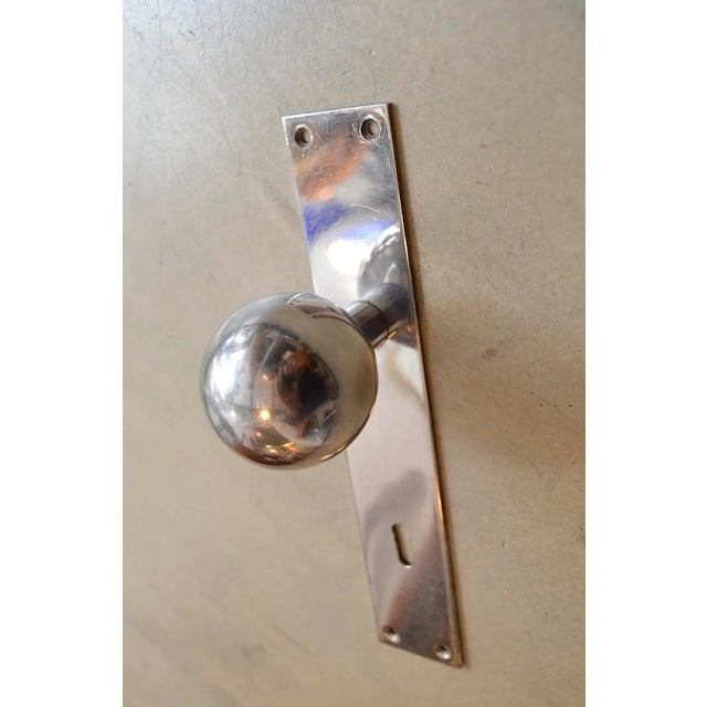 1920s Small Art Deco Bauhaus Doorknob, 1930s For Sale - Image 5 of 7