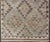 Tribal Vintage Turkish Kars Kilim in Soft Taupe, Sage Green, Sand, and Warm Cocoa For Sale - Image 3 of 15